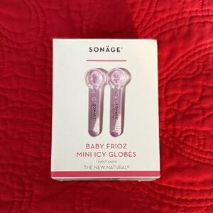 Sonäge Mini Icy Globes - Refreshing Pink Skincare Tool